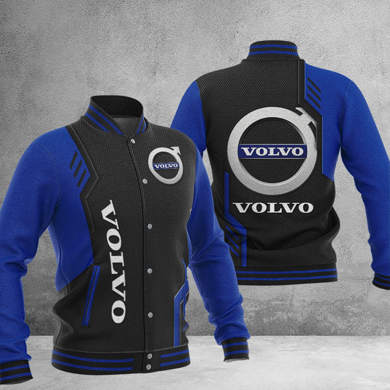 Volvo Dmhj0743 Baseball Jacket Logo Baseball Varsity Jacket