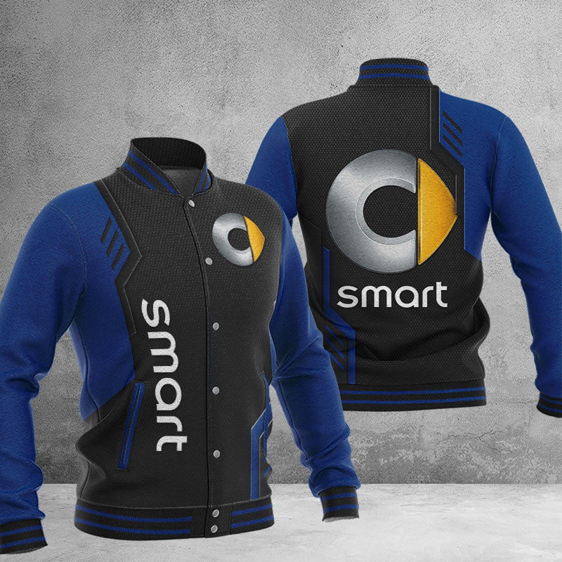 Smart Dmhj0733 Baseball Jacket Logo Baseball Varsity Jacket