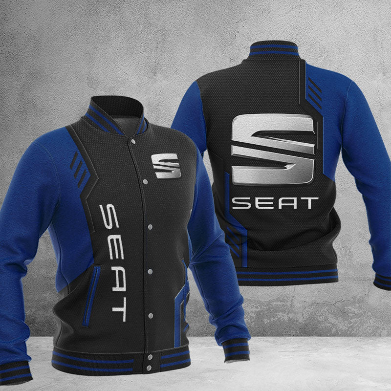 Seat Dmhj0730 Baseball Jacket Logo Baseball Varsity Jacket