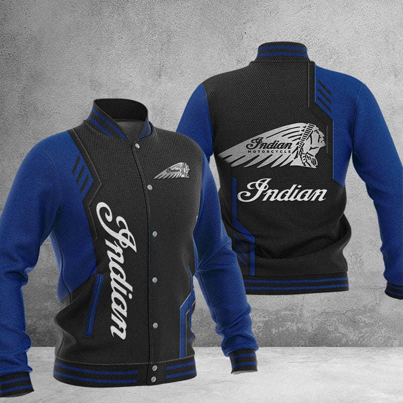 Indian Dmhj0761 Baseball Jacket Logo Baseball Varsity Jacket