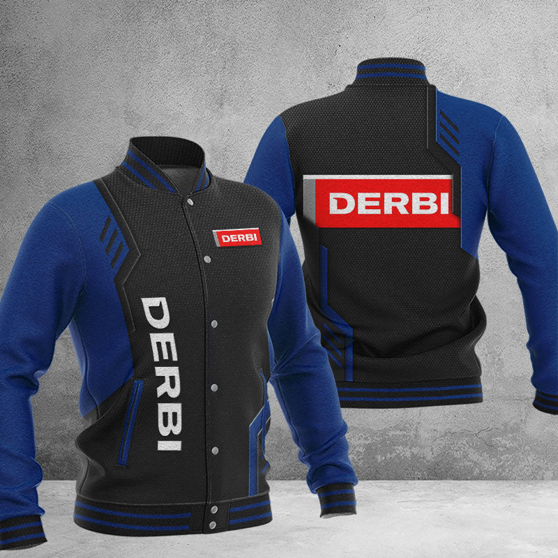 Derbi Dmhj0753 Baseball Jacket Logo Baseball Varsity Jacket