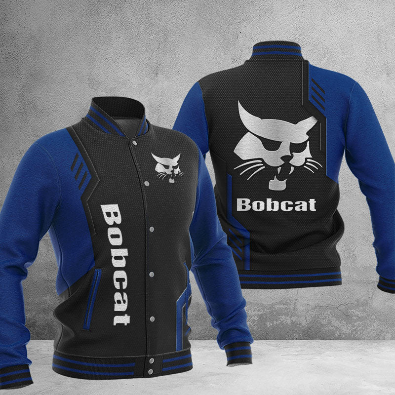 Bobcat Dmhj0783 Baseball Jacket Logo Baseball Varsity Jacket