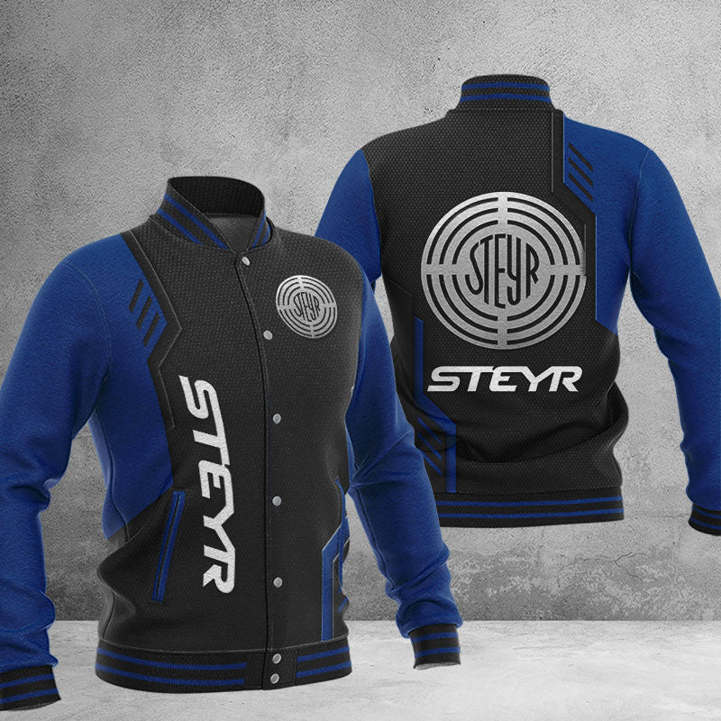 Steyr Dmhj0811 Baseball Jacket Logo Baseball Varsity Jacket