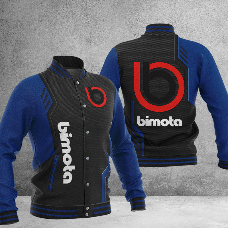 Bimota Dmhj0748 Baseball Jacket Logo Baseball Varsity Jacket