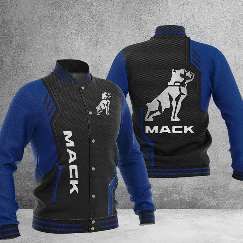 Mack Dmhj0829 Baseball Jacket Logo Baseball Varsity Jacket