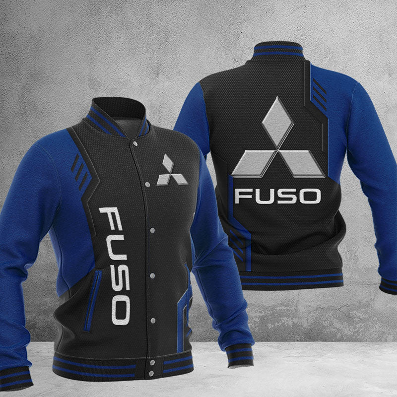 Mitsubishi Fuso Dmhj0831 Baseball Jacket Logo Baseball Varsity Jacket