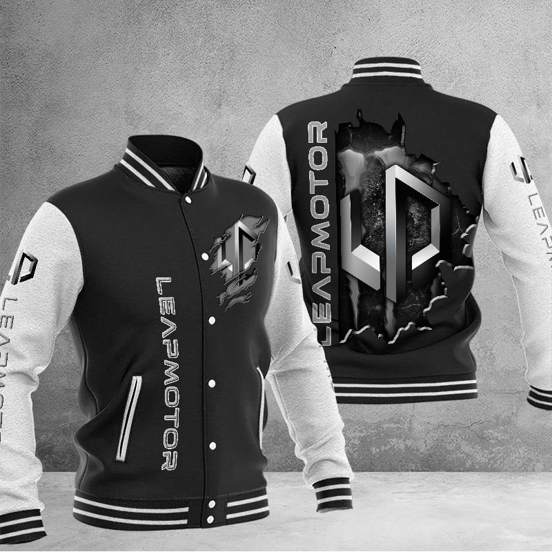 Leapmotor Dmhj1674 Logo Baseball Varsity Jacket