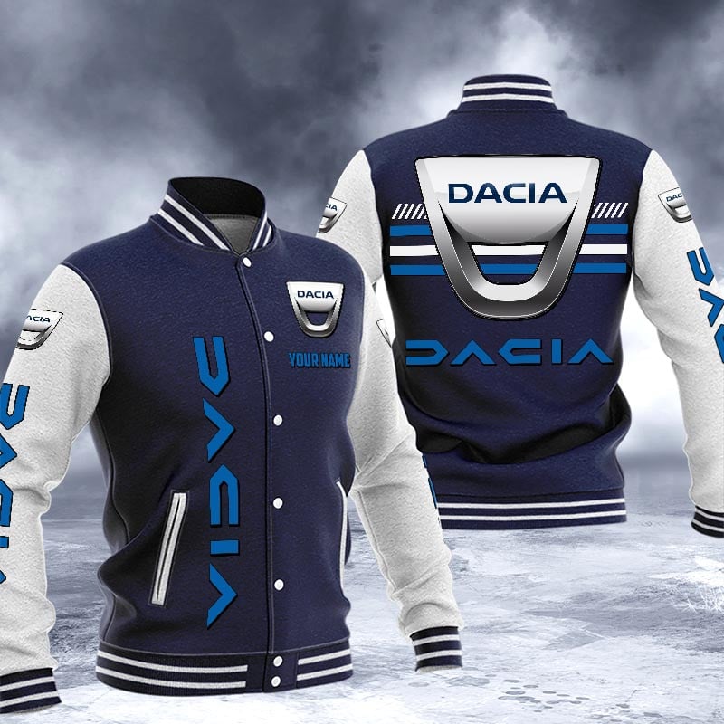 Dacia Dmhj1508 Logo Baseball Varsity Jacket