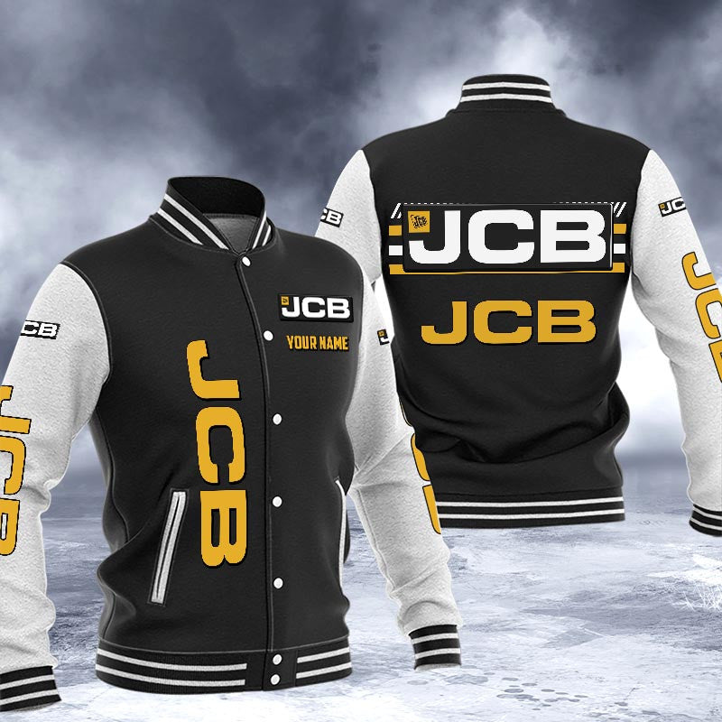 Jcb Dmhj1627 Logo Baseball Varsity Jacket