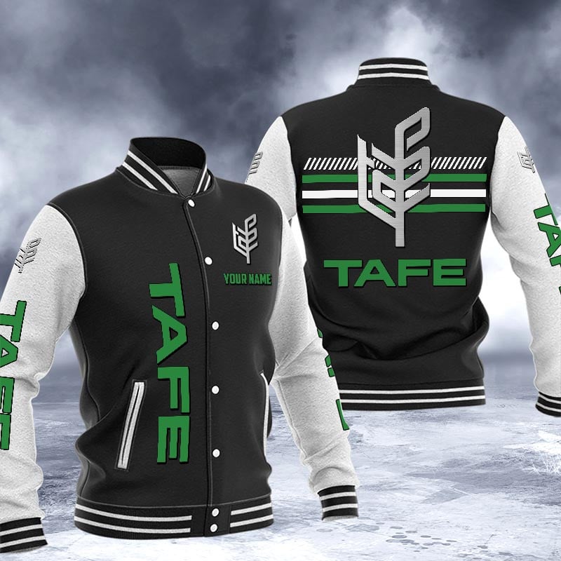 Tafe Dmhj1645 Logo Baseball Varsity Jacket