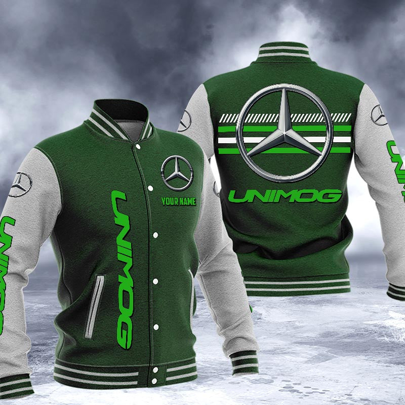 Unimog Mb Dmhj1669 Logo Baseball Varsity Jacket