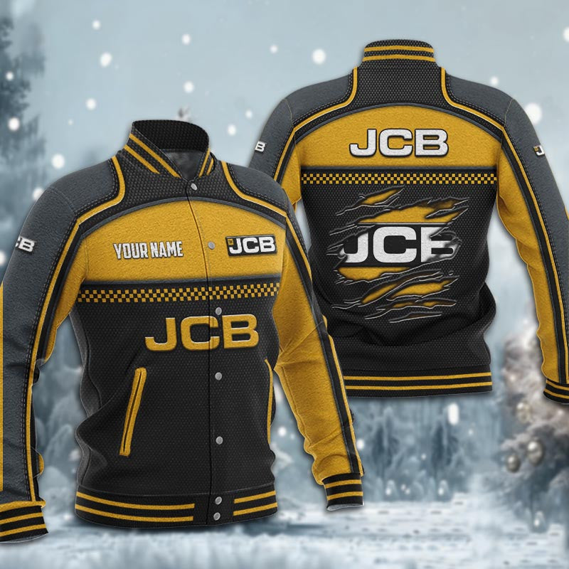 Jcb Dmhj1922 Baseball Jacket Logo Baseball Varsity Jacket