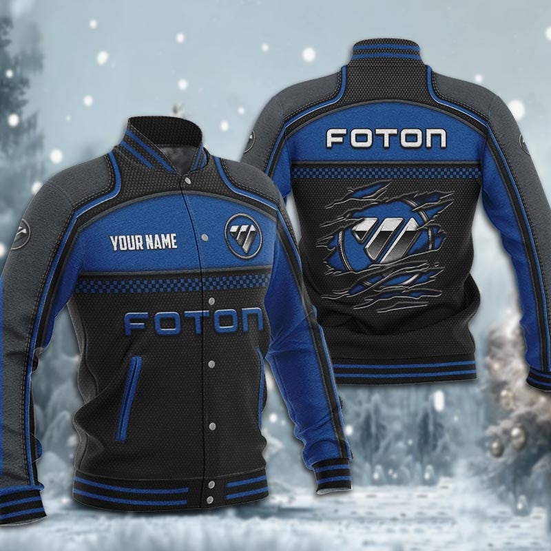 Foton Dmhj1949 Baseball Jacket Logo Baseball Varsity Jacket