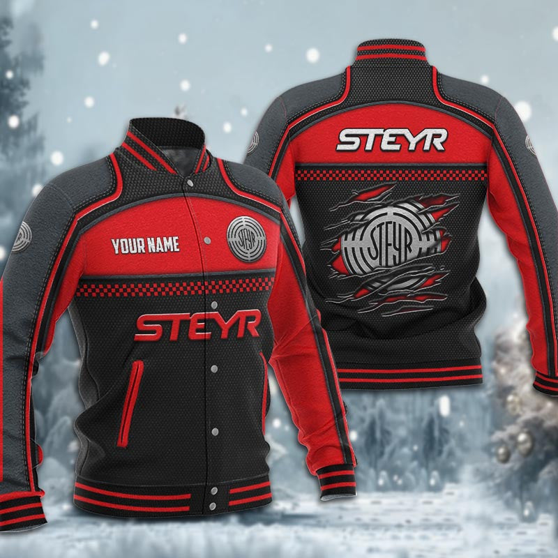 Steyr Dmhj1938 Baseball Jacket Logo Baseball Varsity Jacket