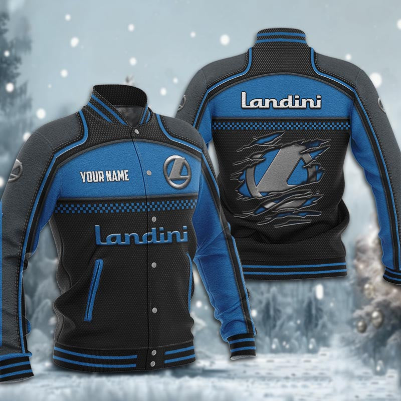 Landini Dmhj1927 Baseball Jacket Logo Baseball Varsity Jacket