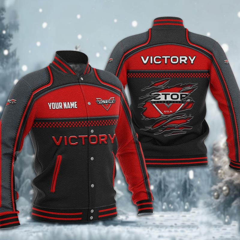 Victory Dmhj1902 Baseball Jacket Logo Baseball Varsity Jacket