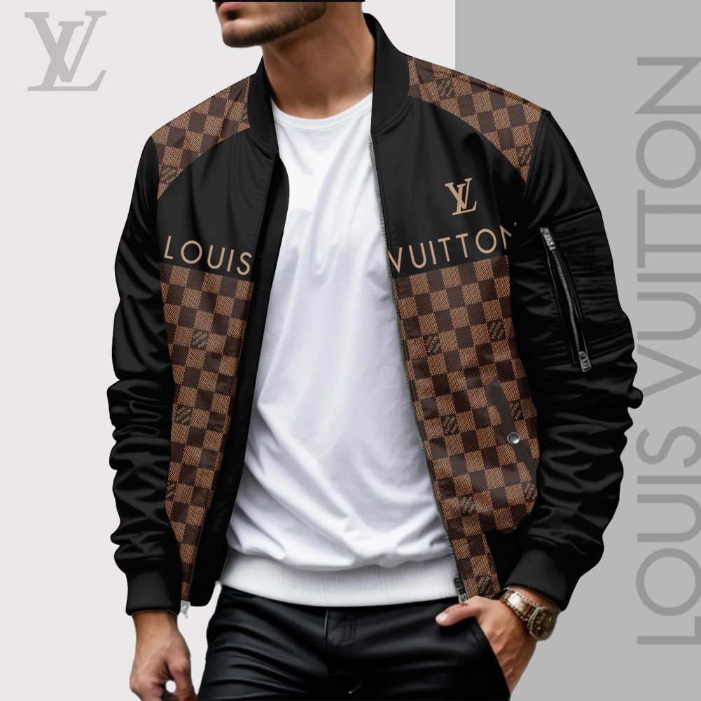 Limited Edition Louis Vuitton Bomber Jacket Unisex Ll240922010