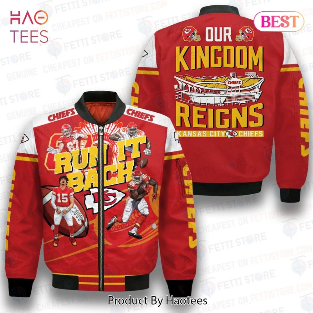 Hot Trend Kcc Run It Back Print 3d Bomber Jacket