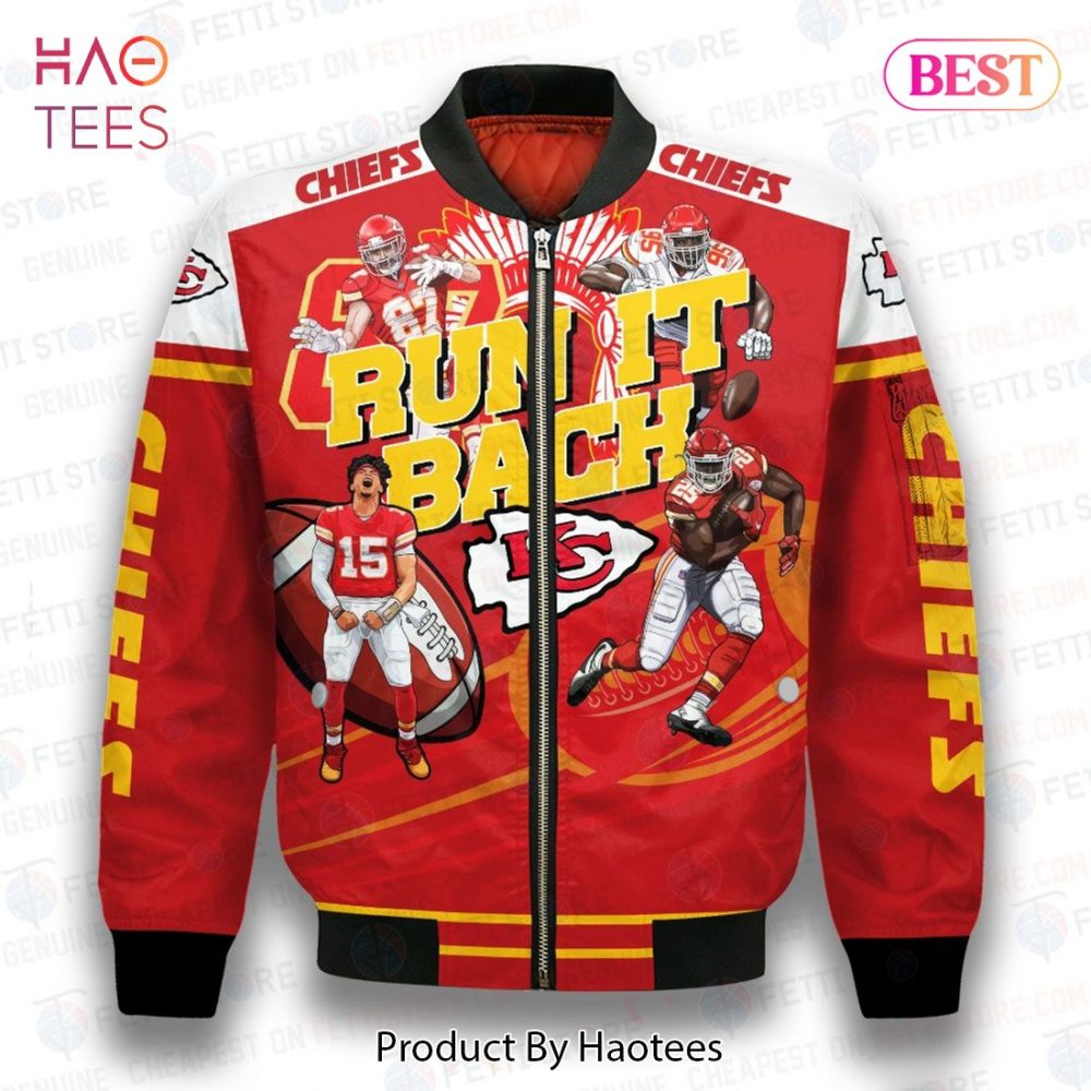 Hot Trend Kcc Run It Back Print 3d Bomber Jacket