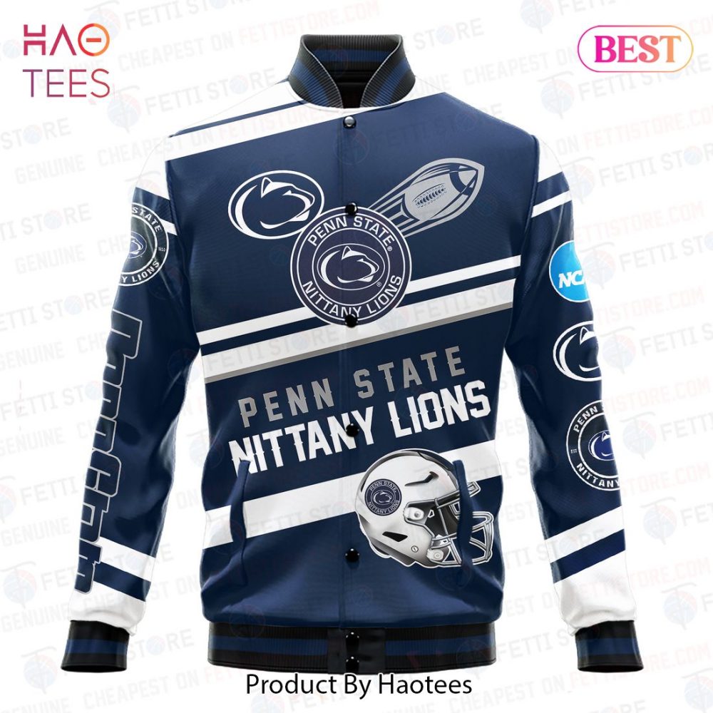 Stylish Penn State Nittany Lions Bomber Jacket - Official Ncaa Gear For Fans