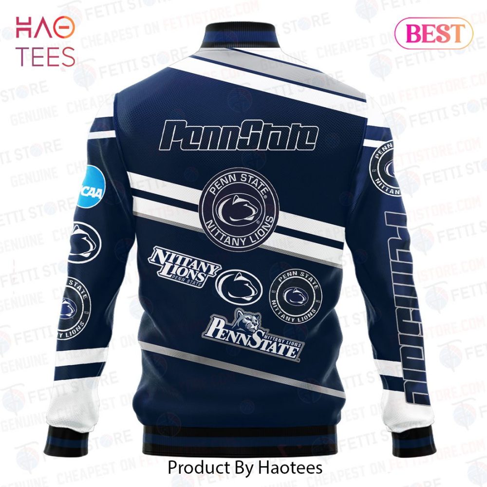 Stylish Penn State Nittany Lions Bomber Jacket - Official Ncaa Gear For Fans