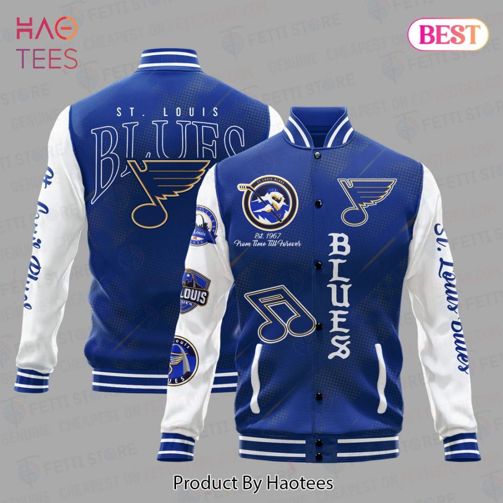 St. Louis Blues Varsity Jacket – Stylish Fan Gear For Ultimate Team Spirit