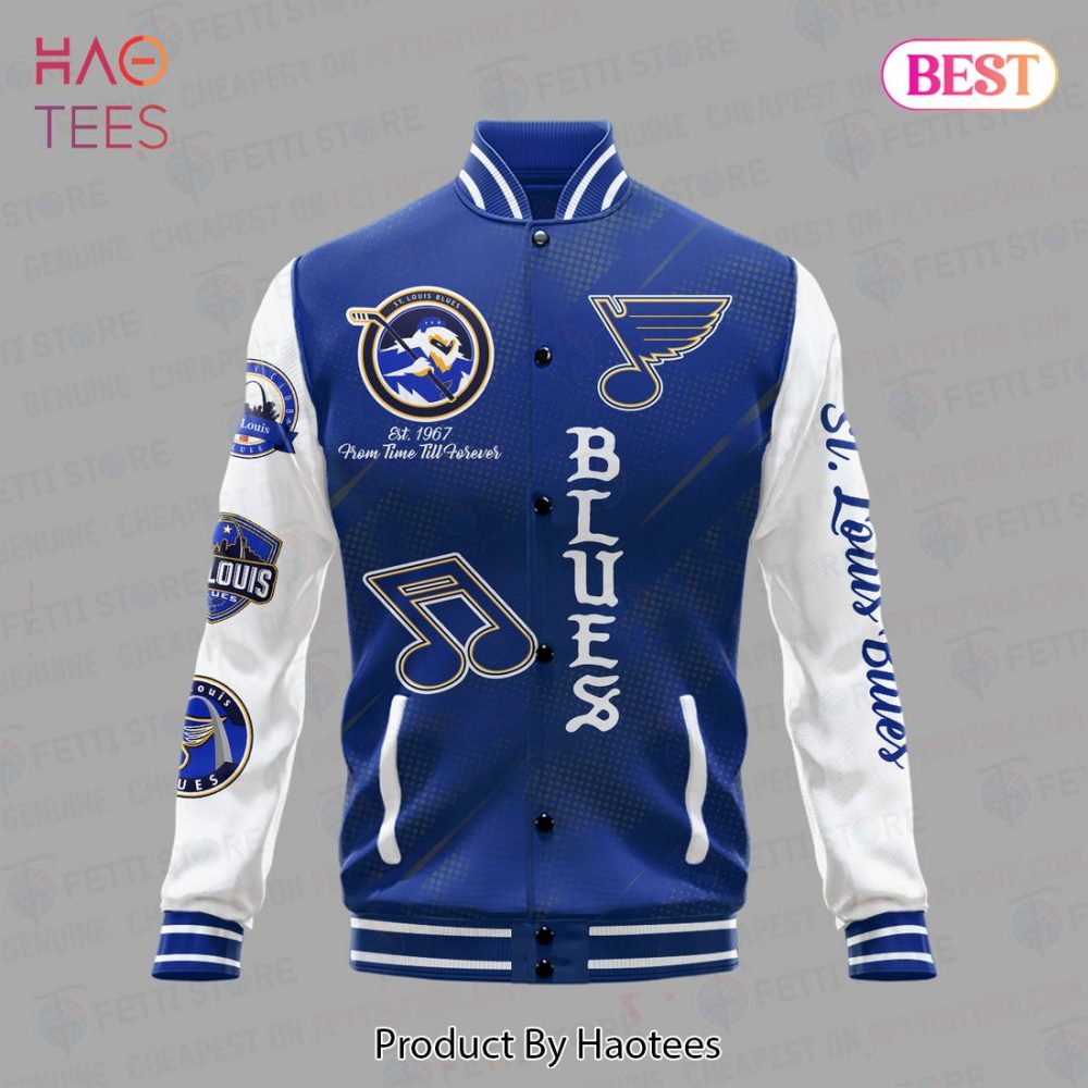 St. Louis Blues Varsity Jacket – Stylish Fan Gear For Ultimate Team Spirit