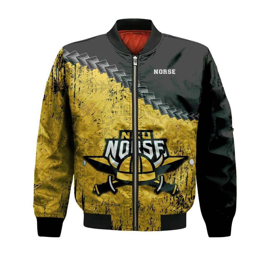 Northern Kentucky Norse Bomber Jacket 3D Printed Grunge Polynesian Tattoo