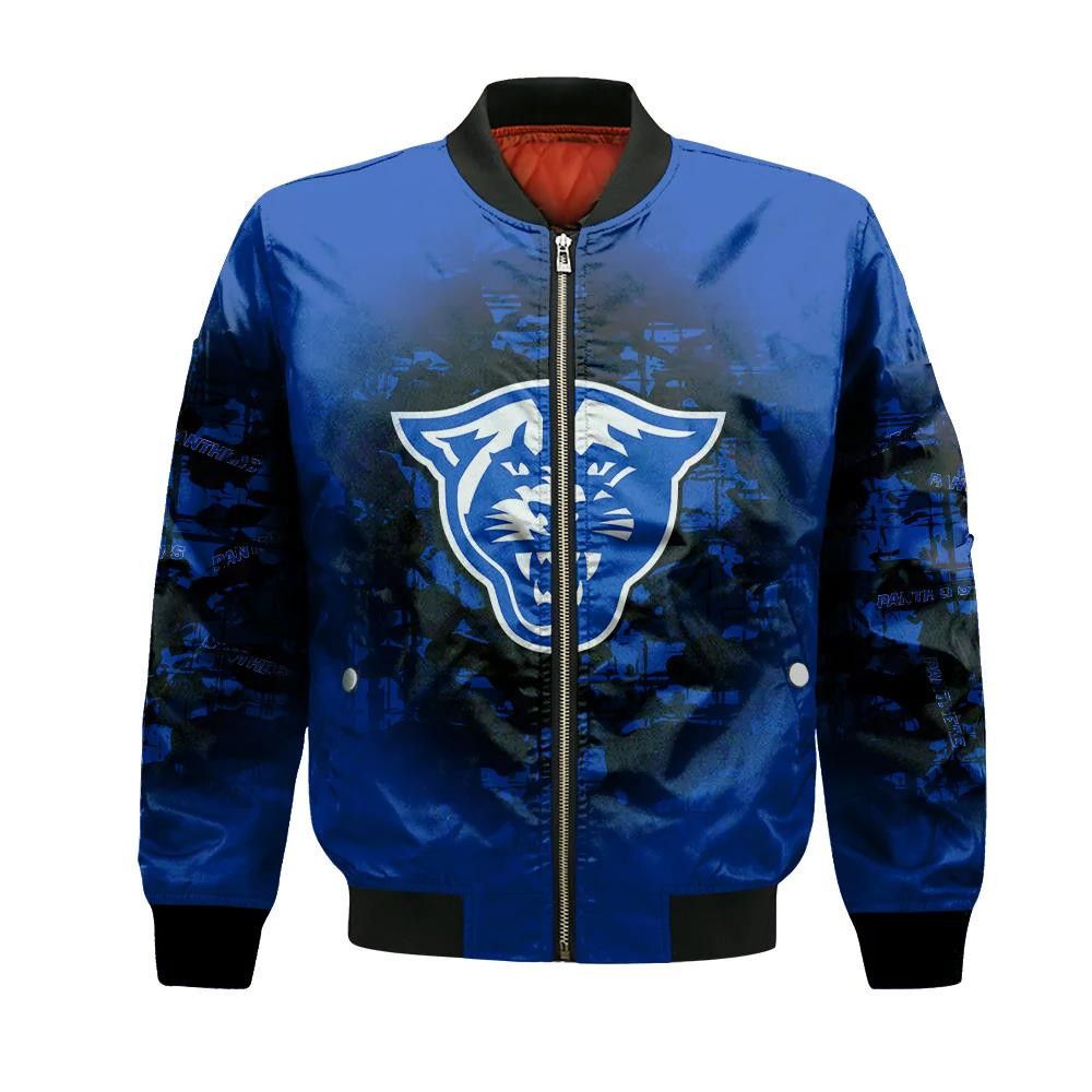 Georgia State Panthers Bomber Jacket 3D Printed Camouflage Vintage