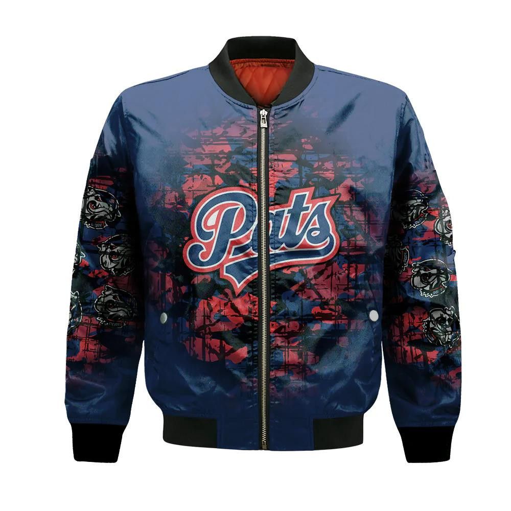 Regina Pats Bomber Jacket 3D Printed Camouflage Vintage
