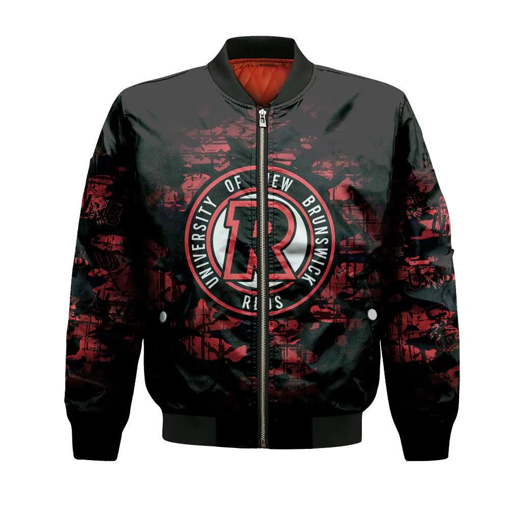 Unb Varsity Reds Bomber Jacket 3D Printed Camouflage Vintage