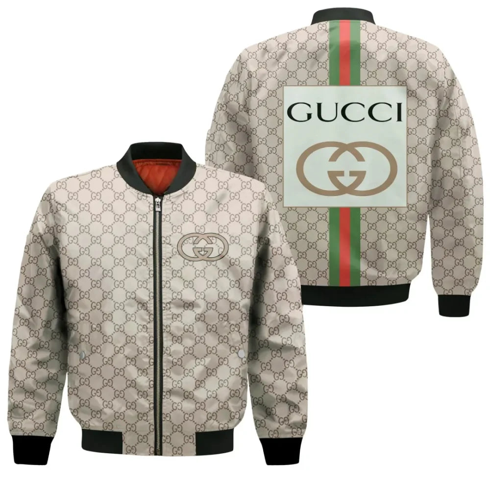 Gucci Bomber Jacket Sweatpants Pants Luxury Brand Clothing Clothes Outfit For Men Women 19