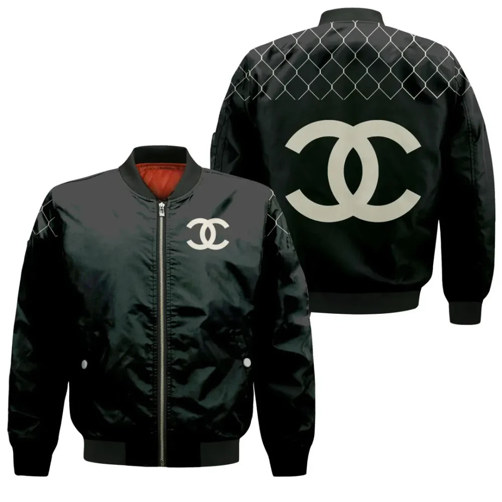 Chanel Bomber Jacket Sweatpants Pants Luxury Brand Clothing Clothes Outfit For Men Women 01