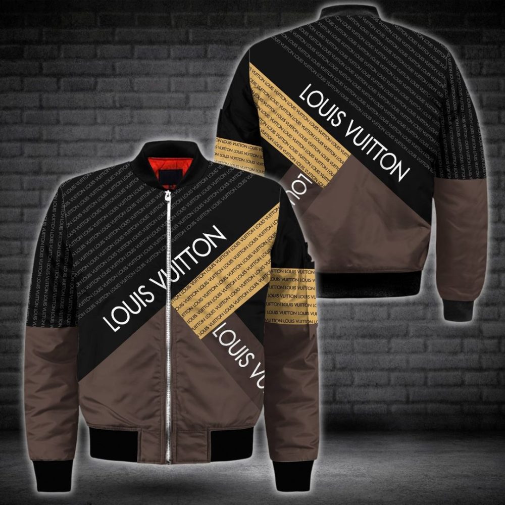 Louis Vuitton Bomber Jacket Trending 2023 Lv Luxury Clothing Clothes Outfit For Men And Women