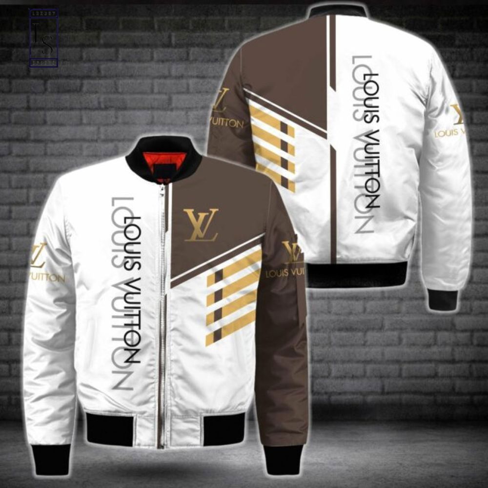 Louis Vuitton Luxury And Sport 3D Bomber Jacket Luxury Brand Clothing Clothes Outfit For Men And Women