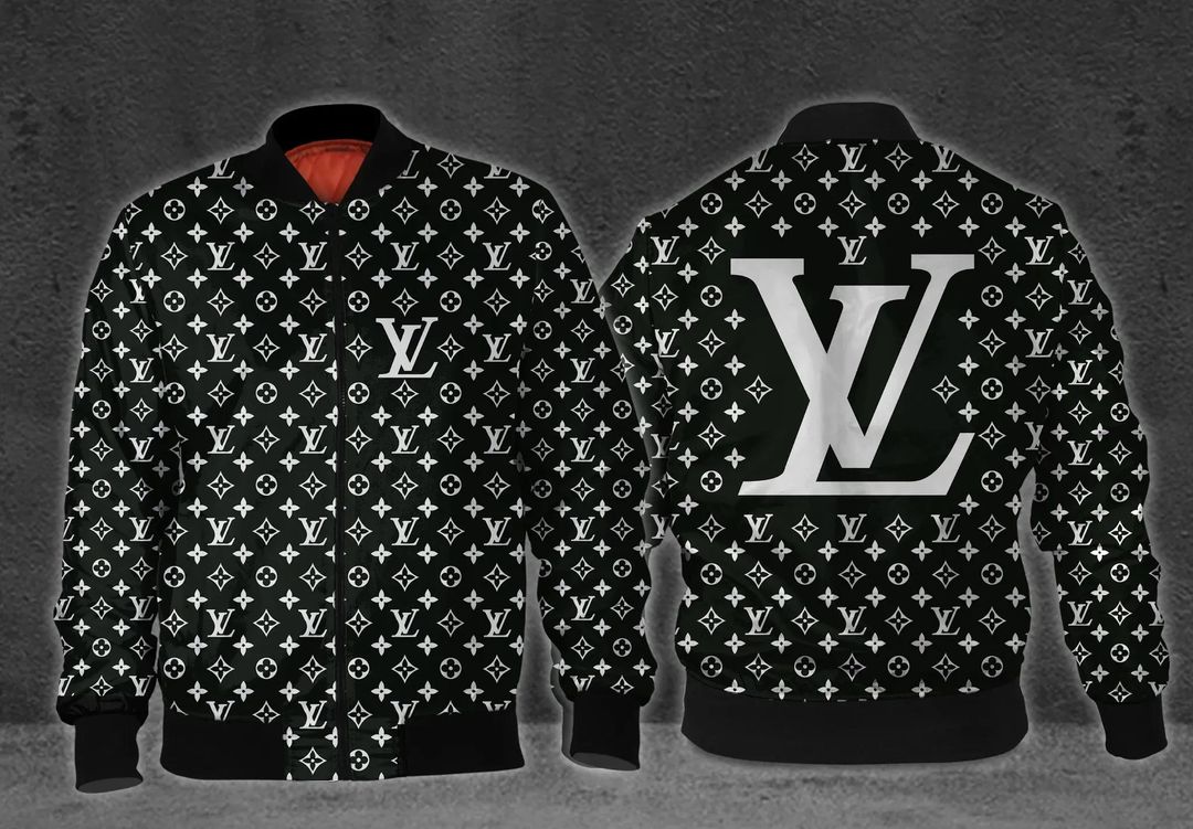 Louis Vuitton Bomber Jacket Luxury Brand Clothing Clothes Outfit For Men Women 14