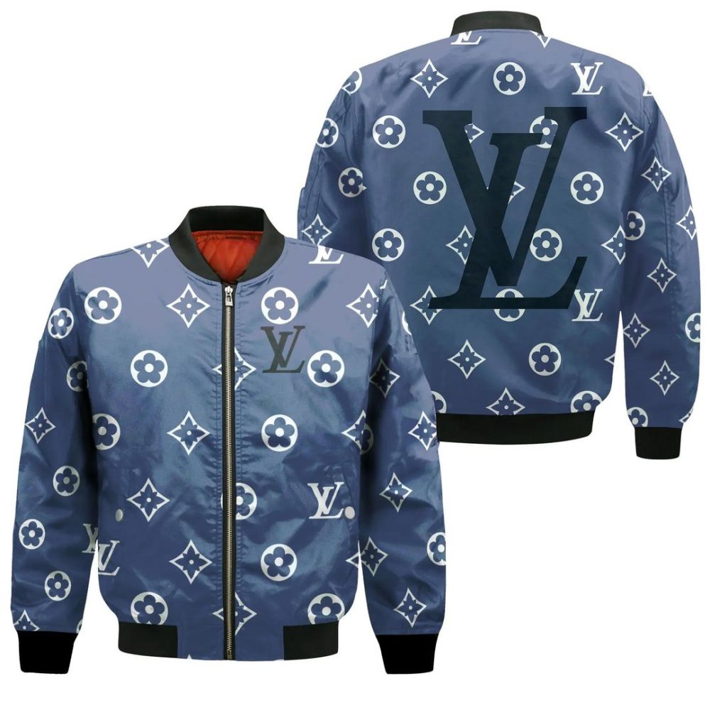 Louis Vuitton Bomber Jacket Luxury Brand Clothing Clothes Outfit For Men Women 16