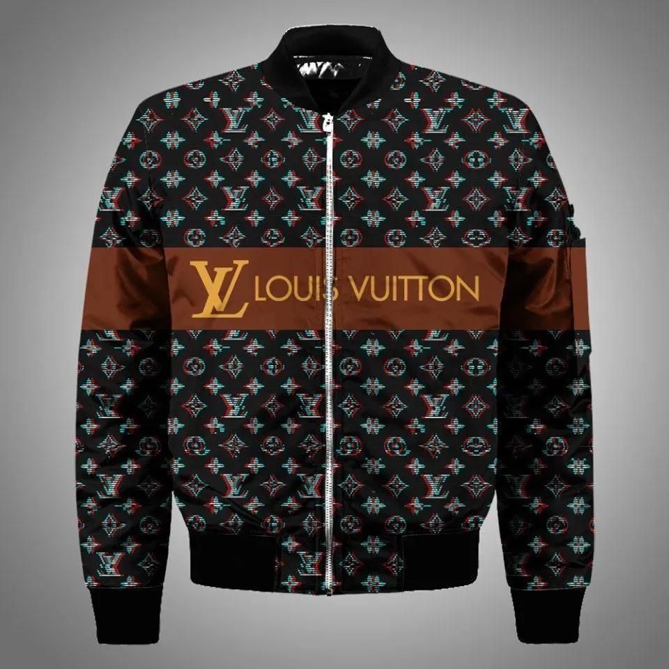 Louis Vuitton Bomber Jacket Luxury Brand Clothing Clothes Outfit For Men Women 04