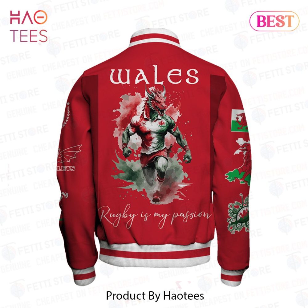 Wales Rugby World Cup 2023 Varsity Jacket - Ultimate Fan Gear For Men &amp; Women