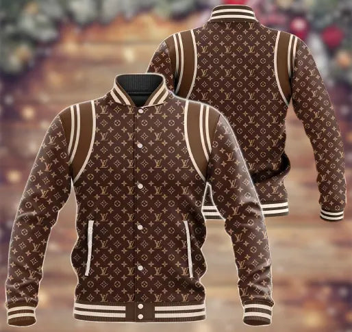 Limited Louis Vuitton Lv Varsity Jacket Vsj-M0019