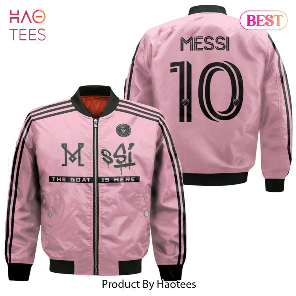 Luxury Lionel Messi Inter Miami Cf Unisex 3D Bomber Jacket