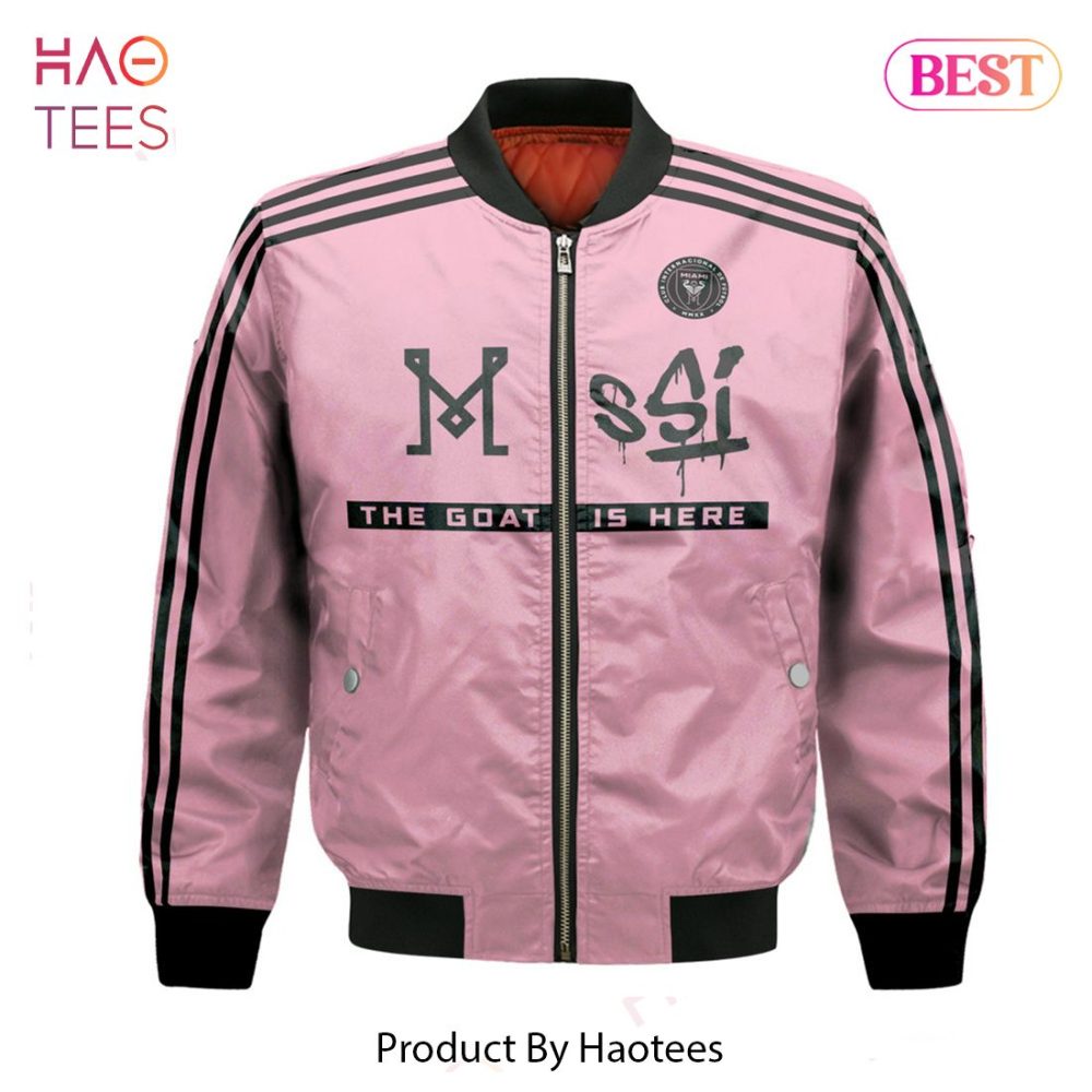 Luxury Lionel Messi Inter Miami Cf Unisex 3D Bomber Jacket
