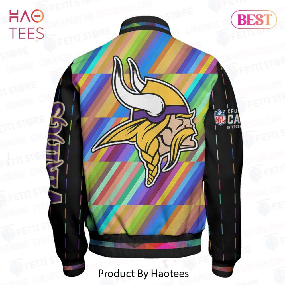 Vibrant Viking Pride Bomber Jacket - Colorful Retro Design, Unisex Fashion