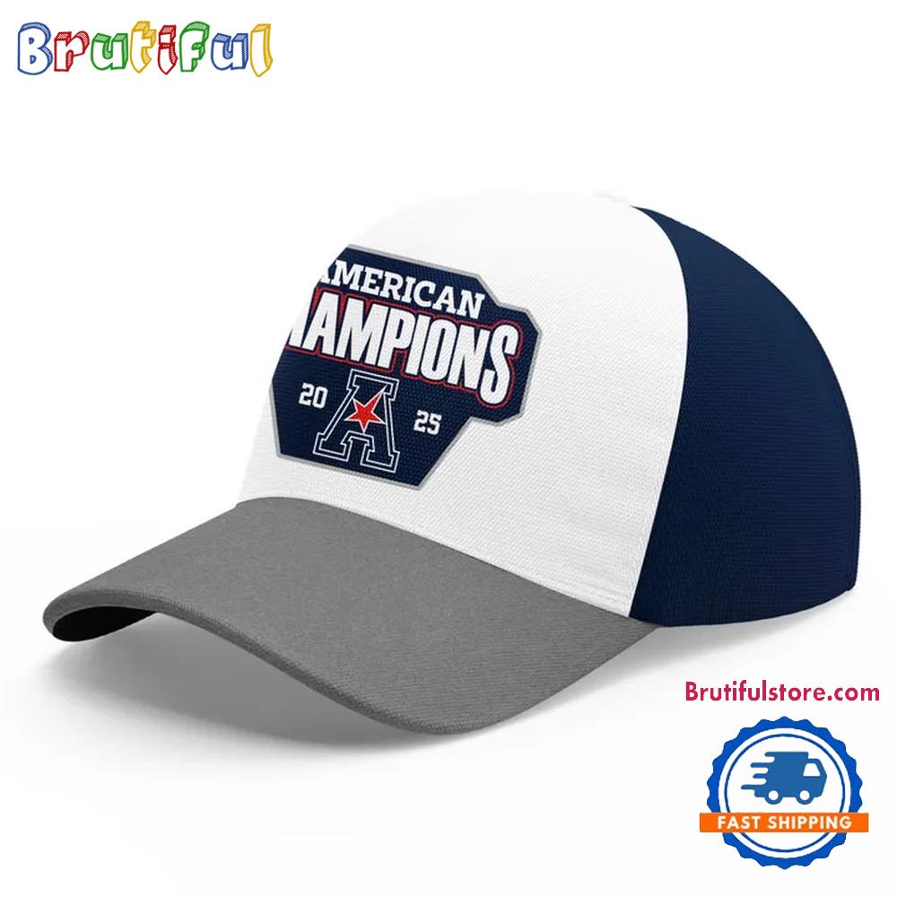 Memphis Tigers 2025 Aac Tournament Champions Cap Hats