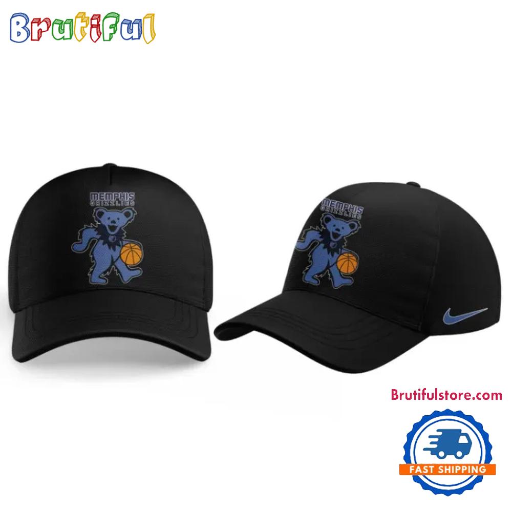 Memphis Tigers X Grateful Dead Night New Black Cap