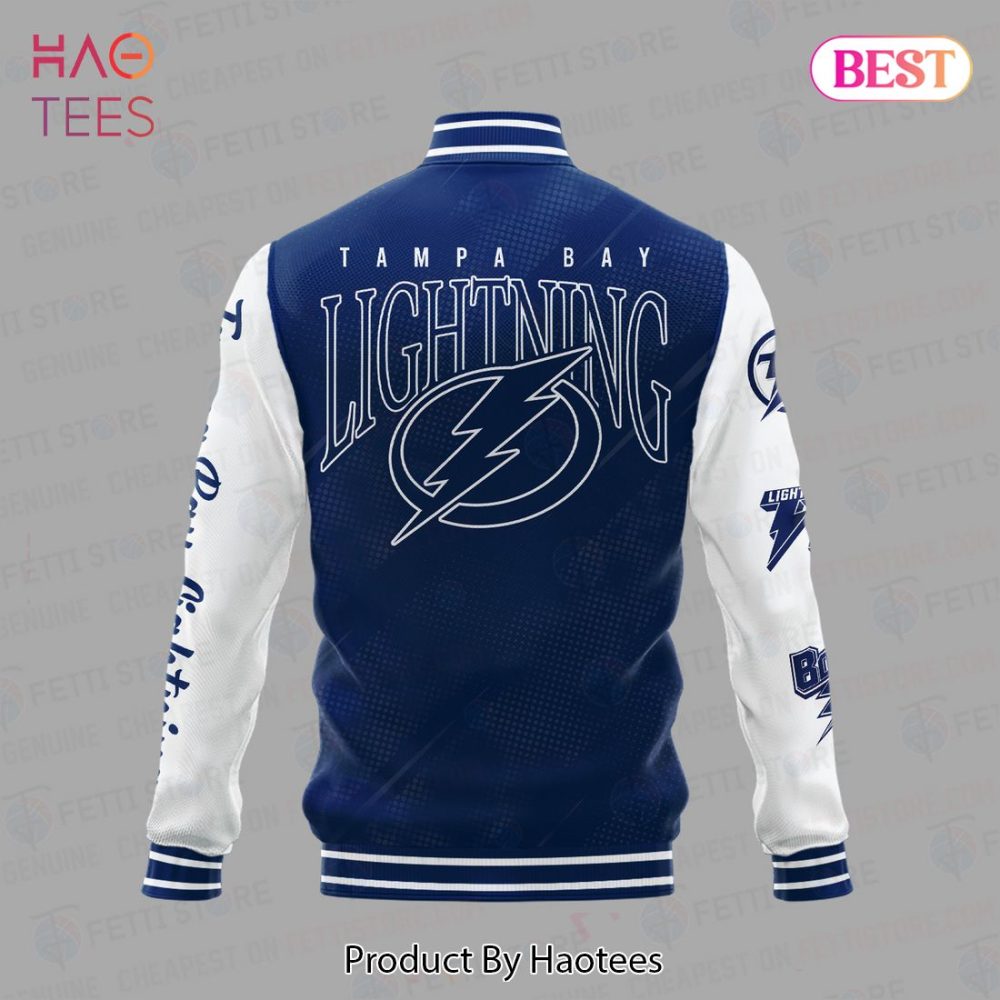 Tampa Bay Lightning Varsity Jacket - Premium Fan Apparel, Limited Edition