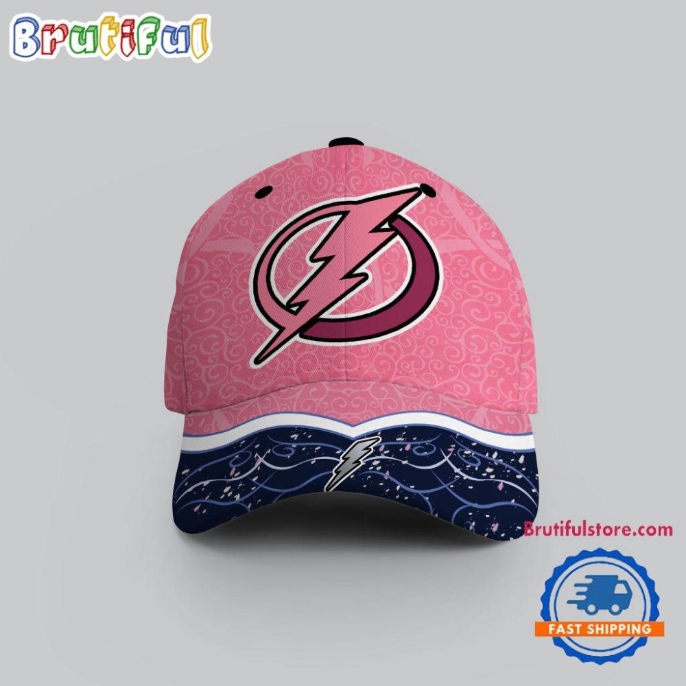 Nhl Tampa Bay Lightning Hockey Fights Against Cancer Design Cap