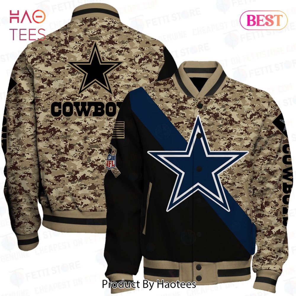 Stylish Camo Cowboy Jacket With Star Design - Perfect For Fans &amp; Fashion Lovers