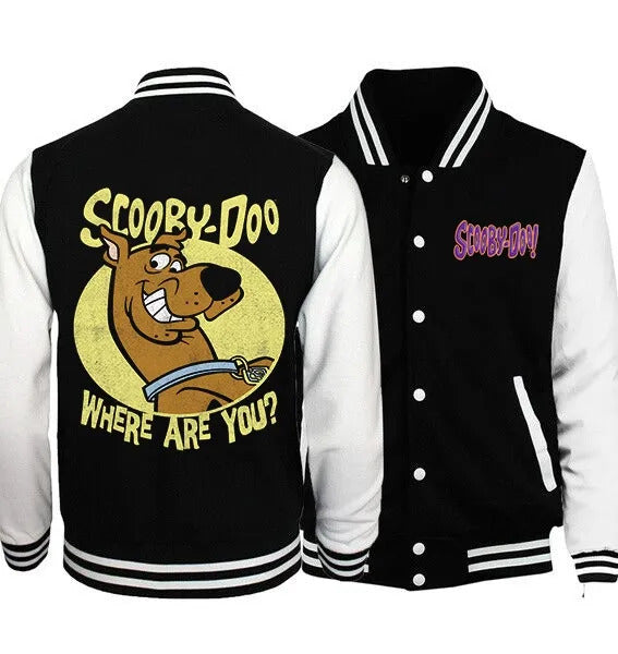 Scooby Doo Dog Where Are You Father'S Day Mother'S Day Baseball Jacket
