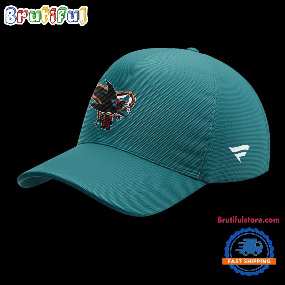 San Jose Sharks Barracuda X First Responders Night 3D All Over Print Cap